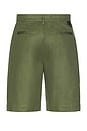 view 2 of 6 Danny Wide Leg Shorts in Military Green