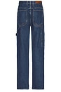 view 2 of 7 Relax Fit Worker Denim Jeans in Medium Full