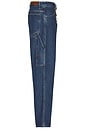 view 3 of 7 Relax Fit Worker Denim Jeans in Medium Full