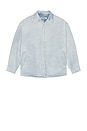 view 1 of 4 Keanu Denim Shirt in Ice Blue