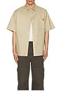 view 4 of 4 Vale Short Sleeve Shirt in Beige