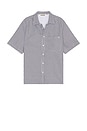 view 1 of 5 Vale Bonded Shirt in Black & White