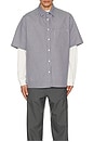 view 5 of 5 Vale Bonded Shirt in Black & White