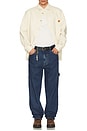 view 5 of 5 Serge Japanese Long Sleeve Shirt in Ecru