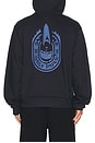 view 3 of 5 Candle Label Hoodie in Sky Captain Blue