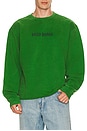 view 2 of 4 Flame Circle Sweatshirt in Abundant Green