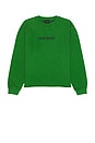 view 4 of 4 Flame Circle Sweatshirt in Abundant Green