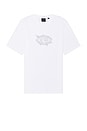 view 1 of 3 Glow Short Sleeve T-Shirt in White