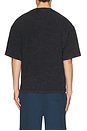view 2 of 4 Shield Helmet Short Sleeve T-Shirt in Washed Black