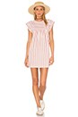 view 1 of 3 Georgia Dress in Ember Stripe