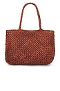 view 1 of 4 Vintage Mesh Tote Bag in Tan