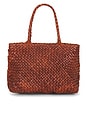 view 2 of 4 Vintage Mesh Tote Bag in Tan