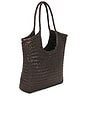 view 3 of 4 Ns Diagonal Bag in Dark Brown