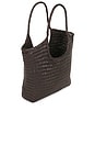 view 4 of 4 Ns Diagonal Bag in Dark Brown