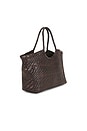 view 4 of 4 Nantucket Optical Shoulder Bag in Dark Brown