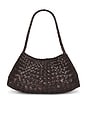 view 1 of 4 Rosanna Shoulder Bag in Dark Brown