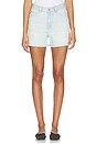 view 1 of 6 Nora Shorts in Bay Superlight Creme Worn