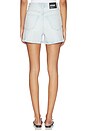 view 4 of 6 Nora Shorts in Bay Superlight Creme Worn