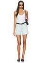 view 5 of 6 Nora Shorts in Bay Superlight Creme Worn