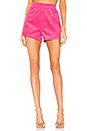 view 1 of 4 Nadeja Corduroy Short in Power Pink Cord