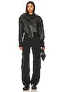 view 4 of 4 Donna Multi Cargo Wide Leg in Black Used