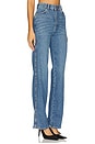 view 2 of 6 Moxy Straight in Cape Sky Worn Hem