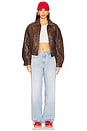 view 5 of 6 Hill Wide Straight Jeans in Stream Light Fade