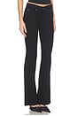 view 2 of 6 Kily Low Bootcut Jeans in Solid Black