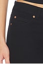 view 7 of 6 Kily Low Bootcut Jeans in Solid Black