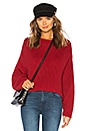 view 1 of 4 Norine Knit Sweater in Blood Red