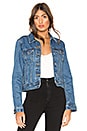 view 1 of 4 Viva Trucker Jacket in City Blue
