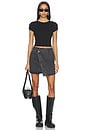 view 5 of 6 Renay Skirt in Retro Black