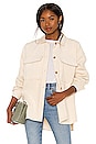 view 1 of 4 Mona Cord Overshirt in Off White Cord