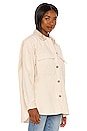 view 2 of 4 Mona Cord Overshirt in Off White Cord
