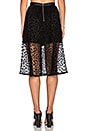 view 3 of 3 JUPE TULIPE in Leopard Mesh