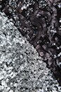 view 7 of 7 x REVOLVE Kim Sequin Illusion Dress en Silver/Black in Silver & Black