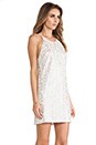 view 3 of 6 Jamie Sequin Tank Dress in White & Gold