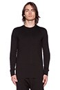 view 1 of 3 Lorimer Long Sleeve Tee in Black