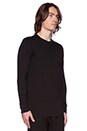 view 2 of 3 Lorimer Long Sleeve Tee in Black