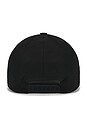 view 2 of 2 Temple of Love Baseball Cap in Black & Pearl