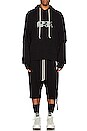 view 4 of 4 SUDADERA HUSTLER in Black & Oyster