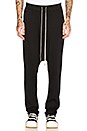 view 1 of 4 Drawstring Long Pant in Black