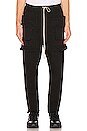 view 1 of 2 PANTALON CARGO CREATCH in Black