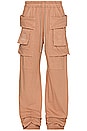 view 3 of 6 Creatch Cargo Wide Pant in Dark Pink