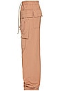 view 5 of 6 Creatch Cargo Wide Pant in Dark Pink
