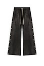 view 5 of 5 Wide Pusher Pants in Black