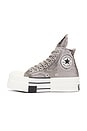 view 5 of 7 x Converse DBL Drkstar Hi Sneaker in Overdyed Concrete