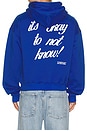 view 1 of 4 It's Okay To Not Know Hoodie in Cobalt Blue