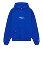 view 2 of 3 Perspective Hoodie in Cobalt Blue