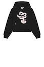 view 4 of 4 SUDADERA GRAFFITI in Black